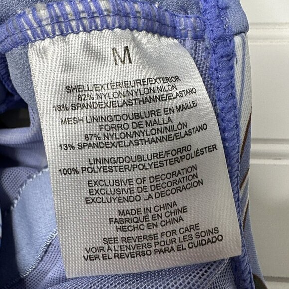 Jones New York Swimsuit Blue Floral One-Piece One Shoulder Cutout  Size M - Picture 9 of 14